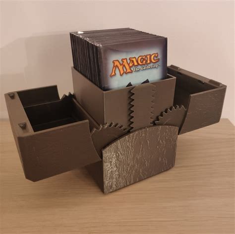 metal crow deck box mtg|best deck box for magic.